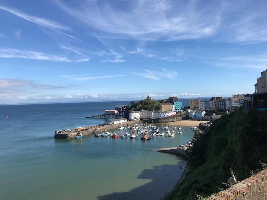Great Offer 2 Bed Tenby Flat Free Parking Luaran gambar